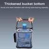 Seau de pêche épais extérieur, grande capacité, seau d'eau Transparent EVA, voyage Camping