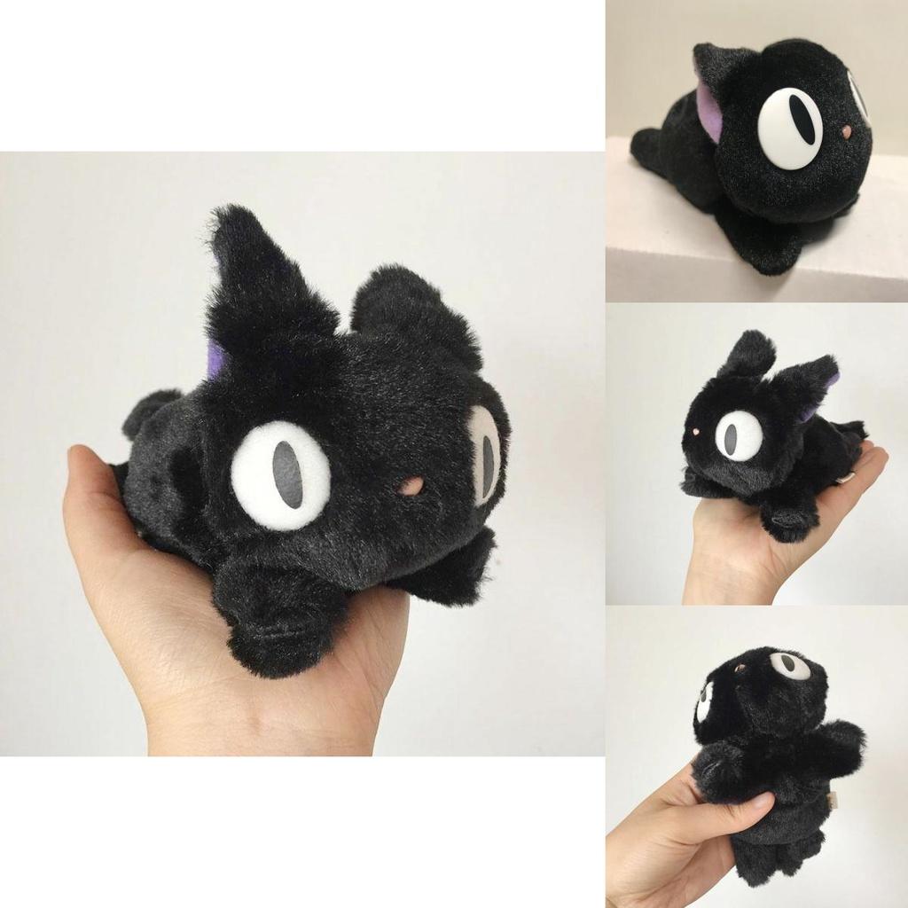 Adorable Japanese Anime Kiki Delivery Service Jiji Black Cat Plush Stuffed Doll Toy For Kids And Collectors