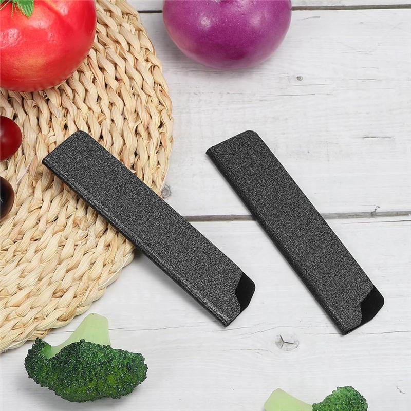 A84E-ABS Knife Cover Sleeves For 5In Santoku Knife, 6Pack Knife Guard Blade Protector Universal Knife Sheath For Home Kitchen