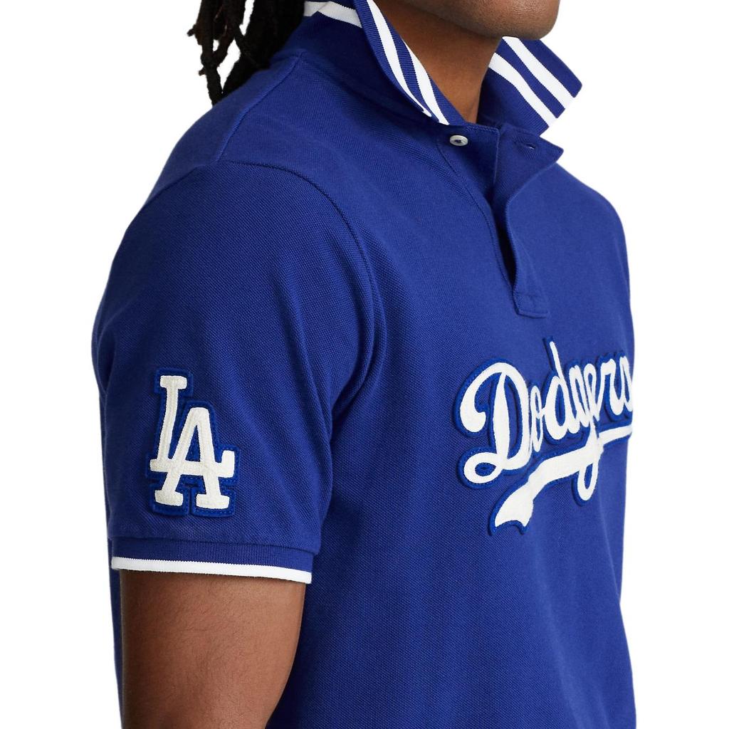 Polo Ralph Lauren SS26 Dodgers Collaboration Casual Pullover Short Sleeve Polo Shirt Classic Edition Men Polo Shirts 710810499-001
