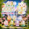 Nine-Tailed Fox Girl Fantasy Figurine: Ancient Wisdom Mystery Box Ornament