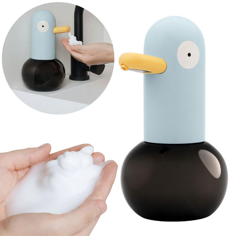 Cute Duck Automatic Soap Dispenser Touchless Foaming Soap Dispenser 400ML SB Rechargeable Electric Foam Soap Dispenser for Home