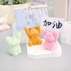 Hand Raised Animal Message Clip Silicone Mold Versatile Mold for Creating Animal Desk Organizers and Keepsakes