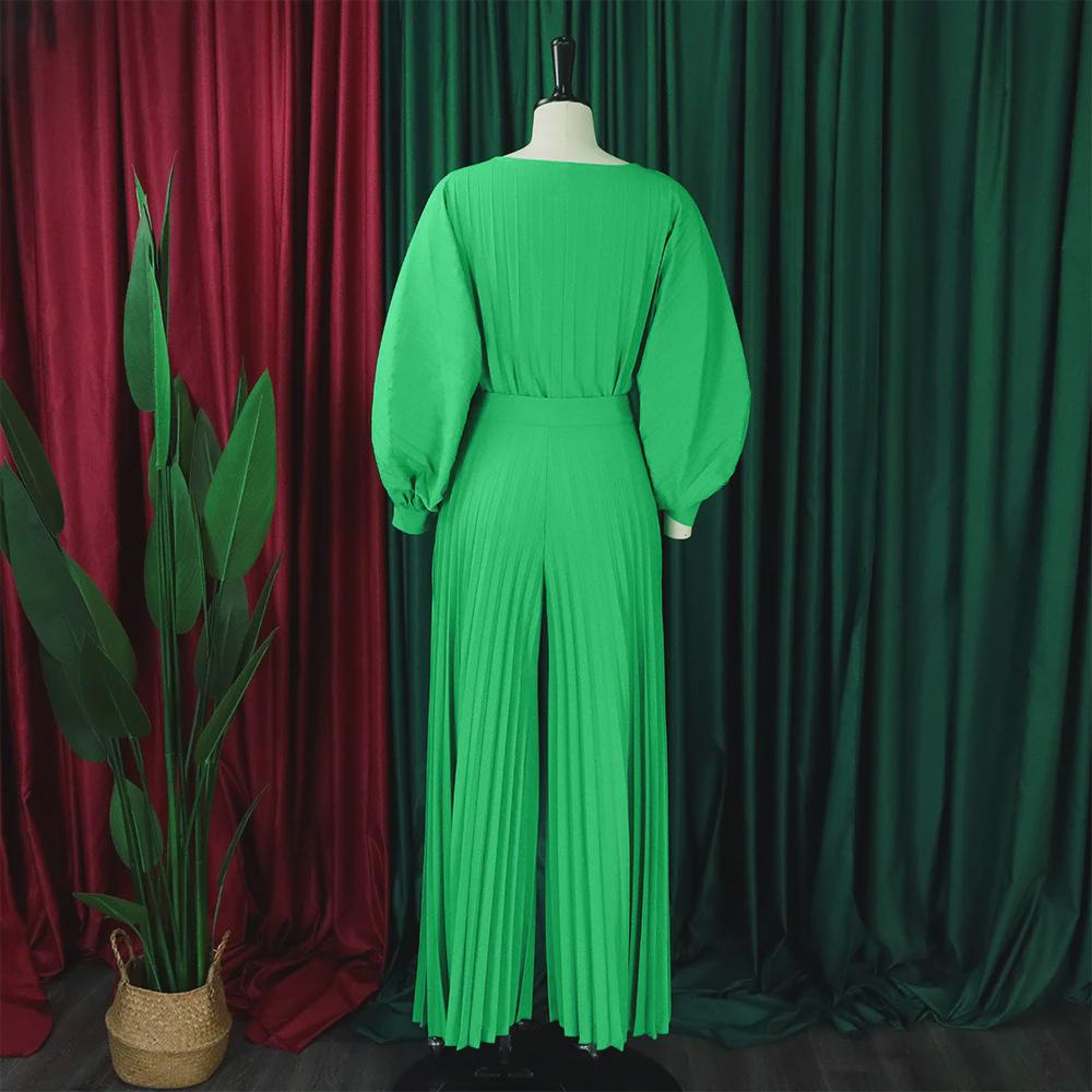 Europäischer und amerikanischer Sommer-Zweiteiler für Damen mit lockerer Passform: Freizeithemd und Hose mit weitem Bein.