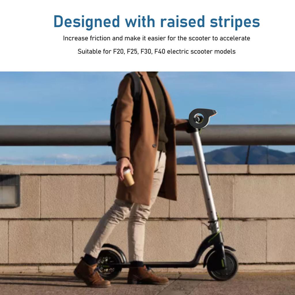 Elektroroller Fingergashebel ABS-Kunststoff Geschwindigkeitsregelung Daumengashebel Gaspedal Zubehör für F20 F25 F30 F40 5V