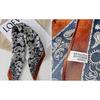 Écharpes en pure soie de mûrier pour femmes Petit foulard carré 53 cm x 53 cm Respirant Léger Foulard de cou Foulard imprimé pour la tête