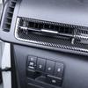 Carbon Fiber Dashboard Middle Air Conditioner Vent Cover Trim For Hyundai Staria 2021-2026 Accessories