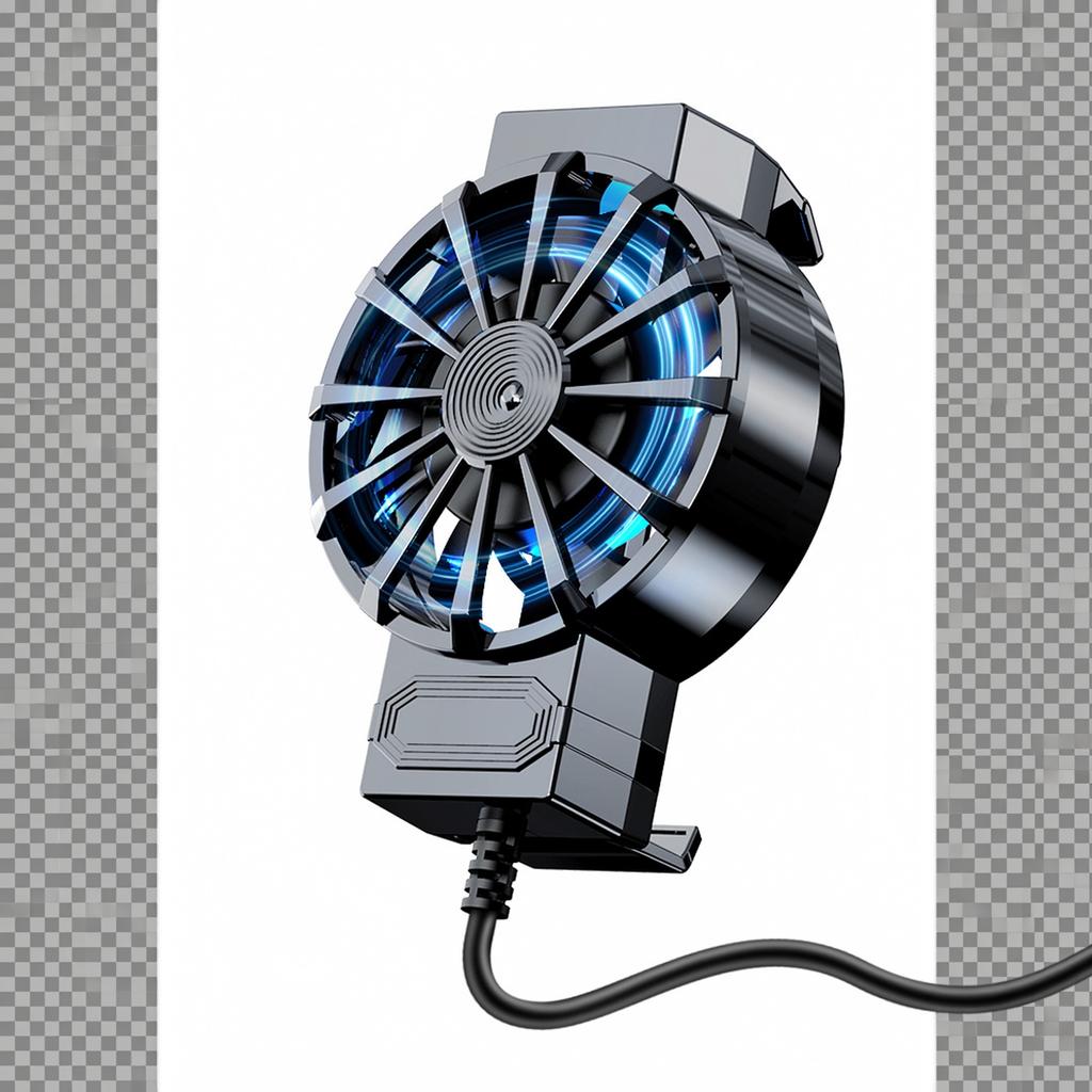 Chladič telefonu 16 – Ventilátor pro mobilní telefony, verze s připojením přes USB