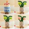 Soft Plush Tulip Flower Succulent Plant Decor Adorable And Durable Home Accessory