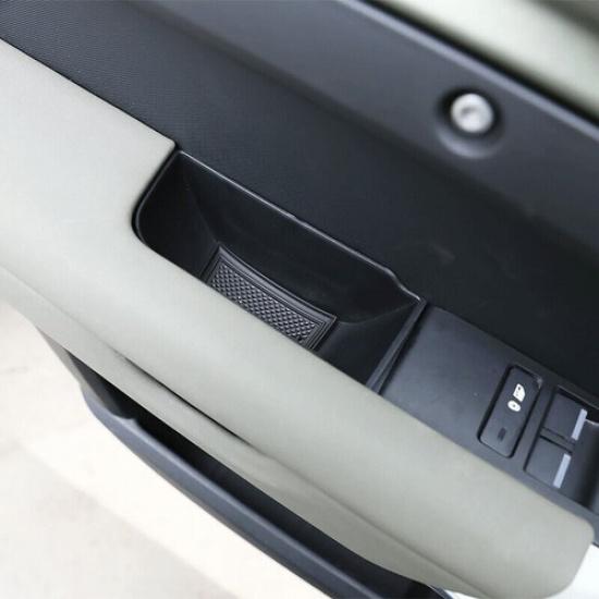 Door Side Pocket Storage Box Holder For -2024 Land Rover Defender 90 110 130