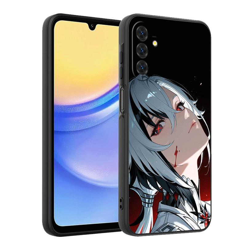 Genshin Impact Arlecchino Soft Phone Case for Samsung A17 A37 A57 A16 A26 A36 A56 A15 A25 A35 A55 A14 A24 A34 A54 A13 A23 A33 A5