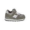 New Balance Toddlers Cushioned Breathable Wear-resistant Low Walking Shoes Gray KL574GSI