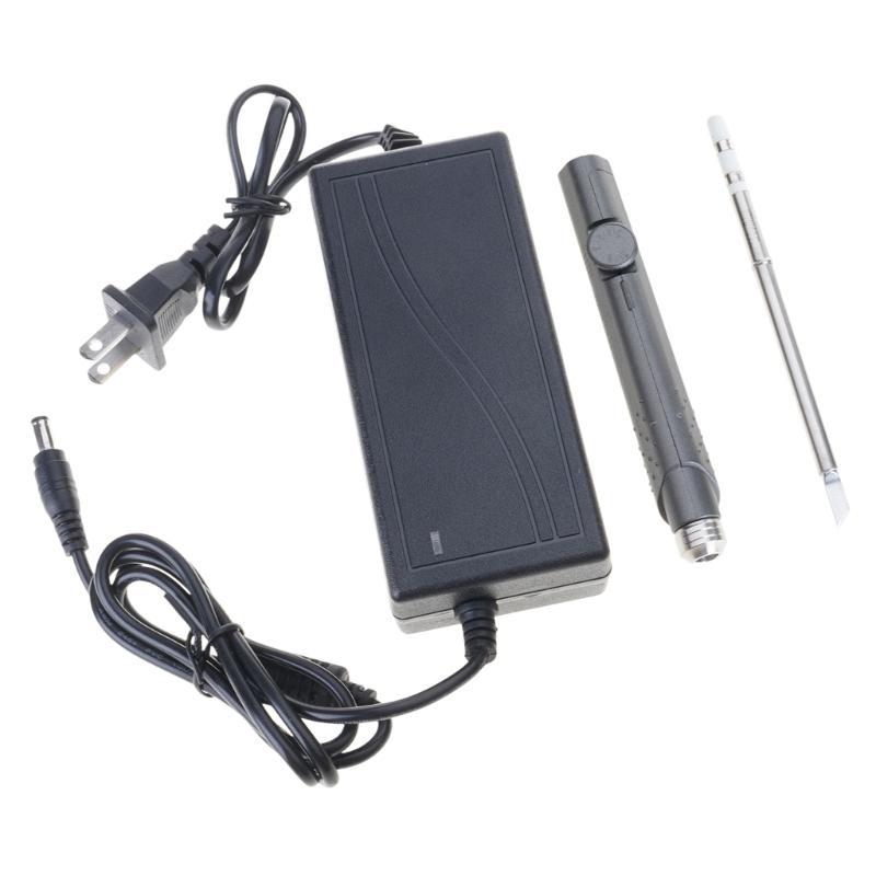

DC 12-24V Electric Soldering Iron High Power 65W Adjustable Temperature Welding Tools with Power Adapter US/EU/UK Pl