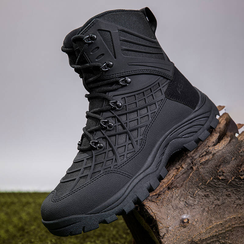 Men's Boots Platform High Quality Sports Shoes Outdoor Ankle Boots Lace-up Hiking Boots Wear-resistant Jungle Trekking Size39-47