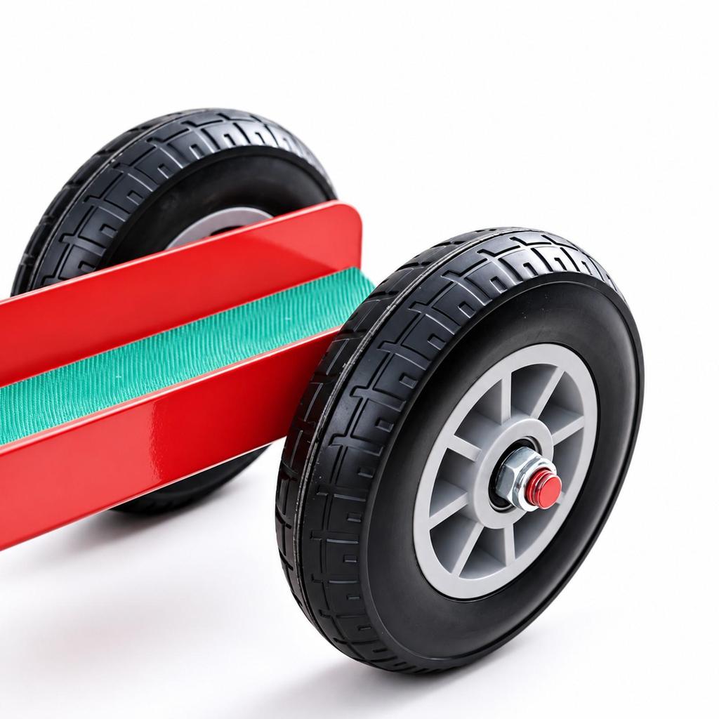 Portable Material-Handling Cart Adjustable for Renovation Work, Warehouses