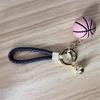 Basketball Bells Charm Keychains Simple Hangings Ornaments Pendant Keyring