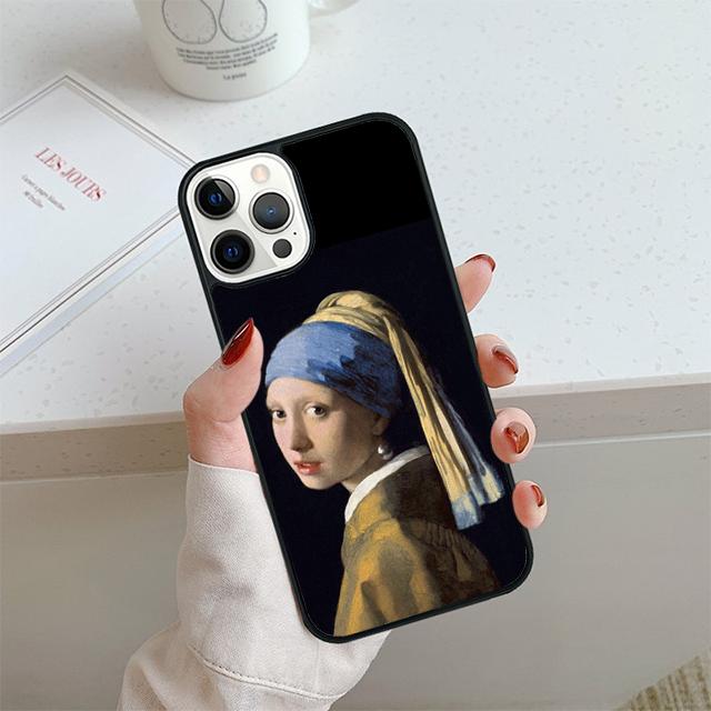 Famous painting Adorable Phone Case For iPhone 17 Air 14 15 16 13 12 Cover For Apple Pro Max 6S Plus Coque
