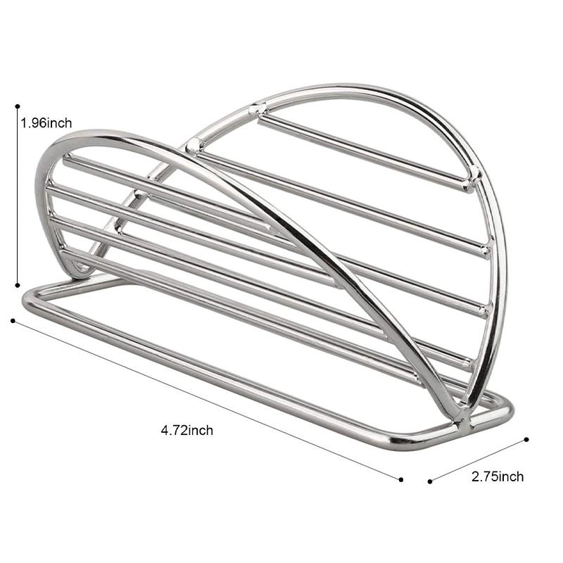 1 Adet 304 Paslanmaz Çelik Taco Tutucu Raf Meksika Yemeği Sert Stand Mutfak Gereci Tutucu Restoran Yemek Sergileme