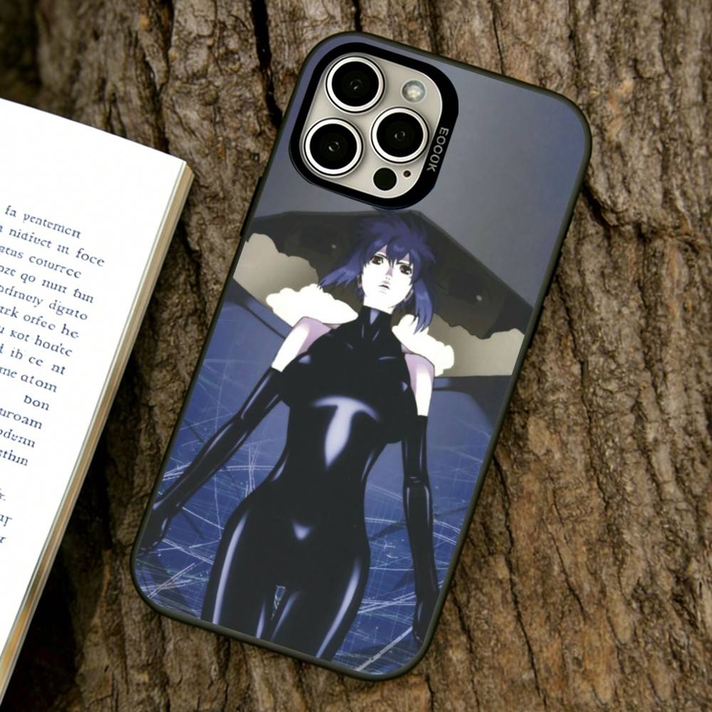 Ghost In the Shell Phone Case For iPhone 17,16,15,14,13,12,11 Plus,Pro Max,XS,Colorful Silver Phone Case Funda Cover