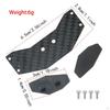 RC Tail Wing Truck Accessory Carbon Fiber Replacement for Micro-b 2WD Buggy 1/24 Wear Resistant
