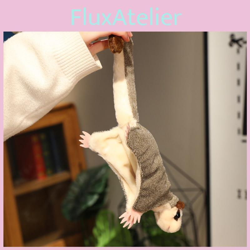 Realistic Sugar Glider Plush Toy With Magnetic Limbs Stuffed Animal Gift For Kids