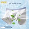 Xue Zhong Fei Men's 5A Antibacterial Ice Silk Seamless Boxer Briefs 3-Pack