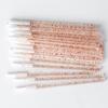 50/100Pcs Nylon Eyelash Brush Disposable Mascara Lip Glossy Wand Microbrush Applicator Lashes Extension Accessories Makeup Tools