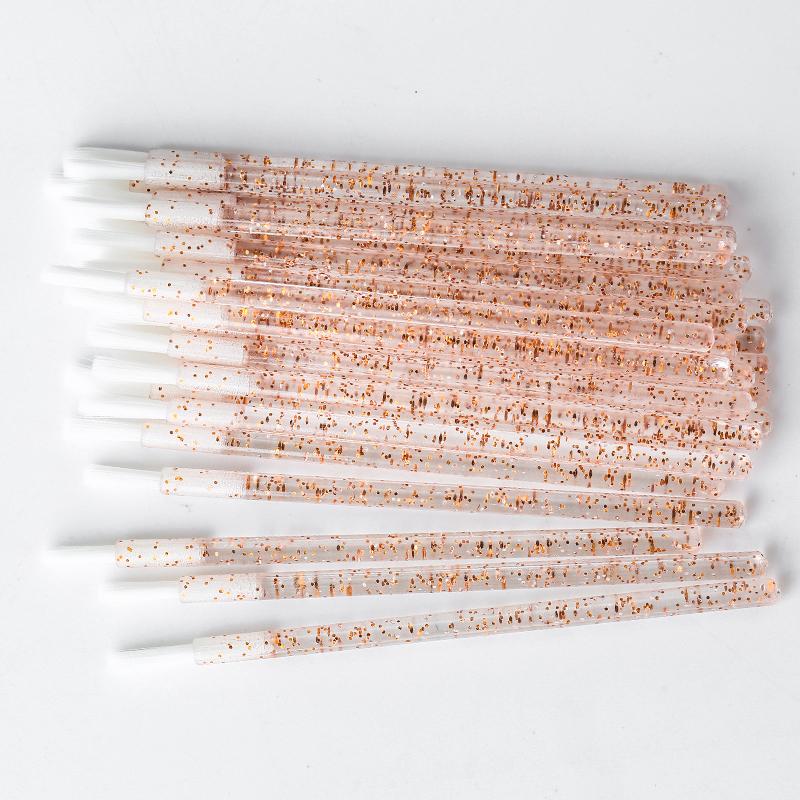 50/100Pcs Nylon Eyelash Brush Disposable Mascara Lip Glossy Wand Microbrush Applicator Lashes Extension Accessories Makeup Tools