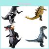 Aufblasbares Dinosaurier-Kostüm für Halloween-Partys mit batteriebetriebenem Design für Erwachsene und Kinder