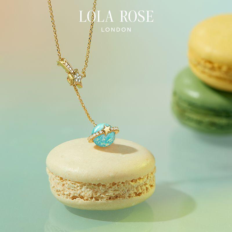 

Lola Rose Rolla Rose Японское ожерелье-сердце для женщин Опаловое Легкая роскошь Миноритарный кулон Украшения Подарок на день рождения White Opal-LR50607