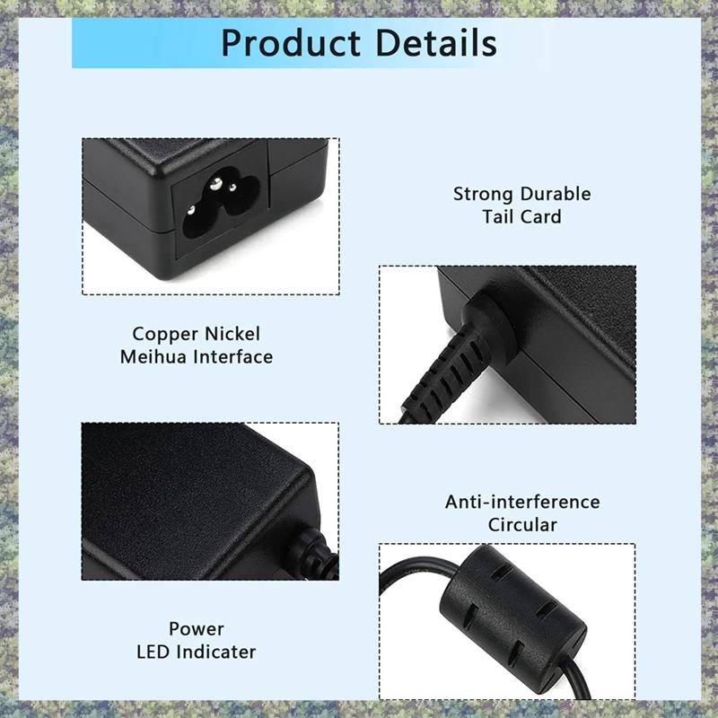 WON 65W 19V 3.42A AC Charger For Acer Aspire 1 3 5 A515-44 A515-45 A515-46 A515-54 A515-55 A515-56 A115-32 A315-23