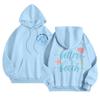 Graphic Hoodies For Women Cute Pullover Long Sleeve Preppy Sweatshirts Letter Printed Hooded Tops Fall Winter