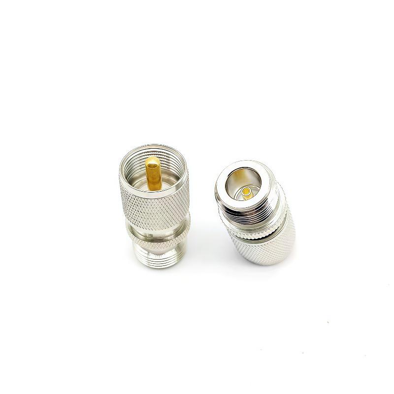 All-Copper Type-N Male to Type-J Male, Type-M Female, Type-K Female SL16 Adapter, N Male to M Female UHF Converter.