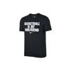 T-Shirts Herren Schwarz Rundhals Mittlere Normale Passform AQ3242-010