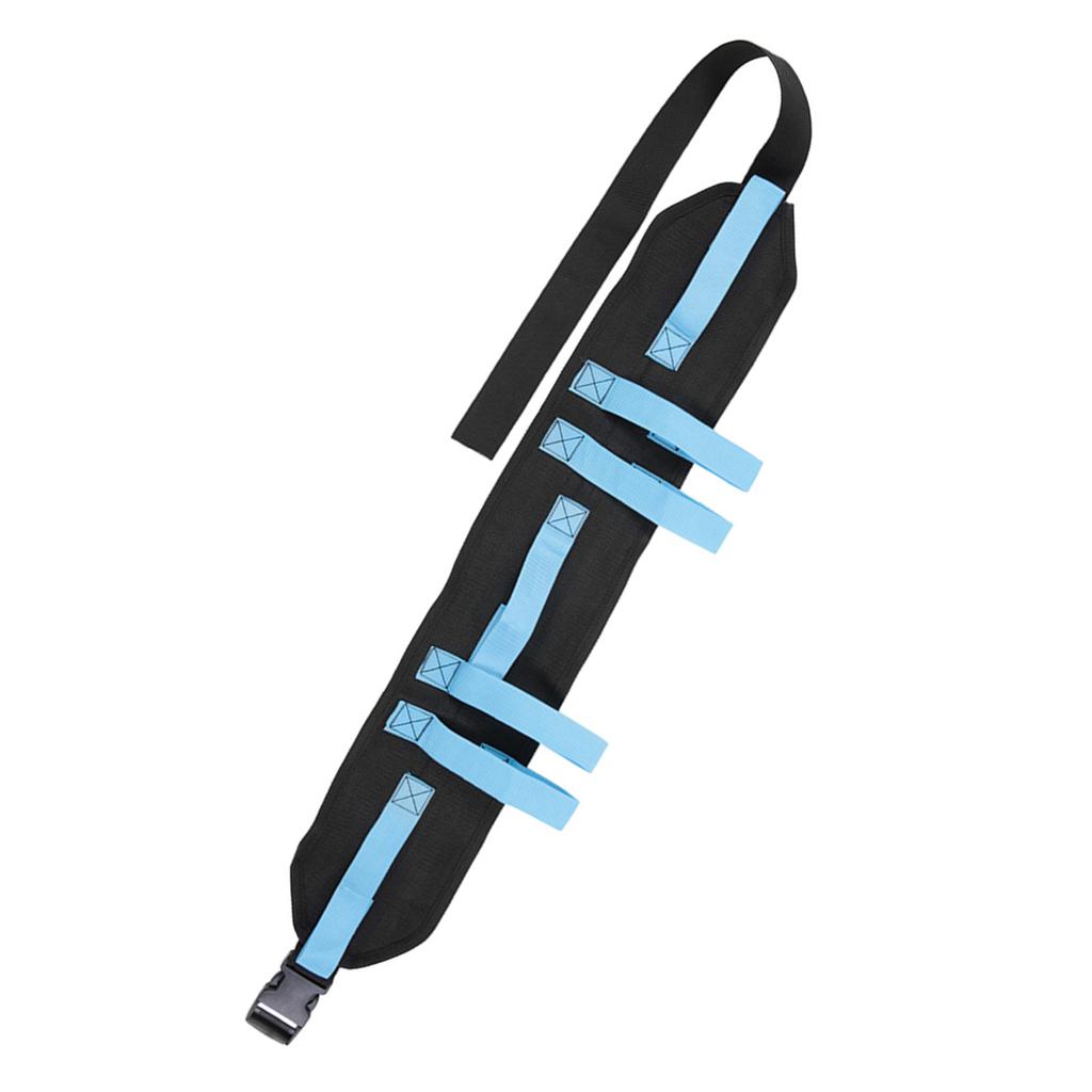 Gait Belt Transfer Walking Moving Tool with Hand Grips Quick Release Buckle Patient Safety
