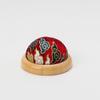 Japanese Style Wooden Pin Cushion & Needle Holder for DIY Sewing & Cross Stitch