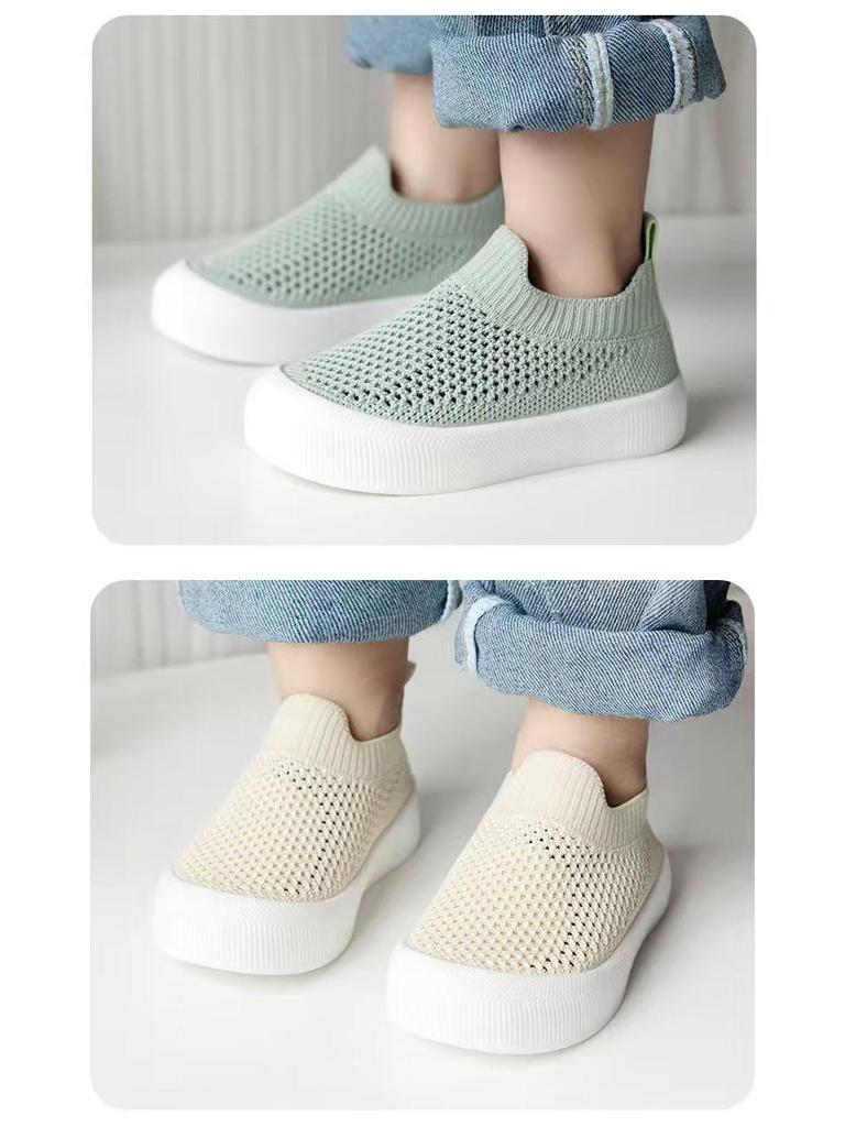 Atmungsaktive rutschfeste Kindersportschuhe für drinnen und draußen - Weiche Sohle, ideal für Frühling & Sommer