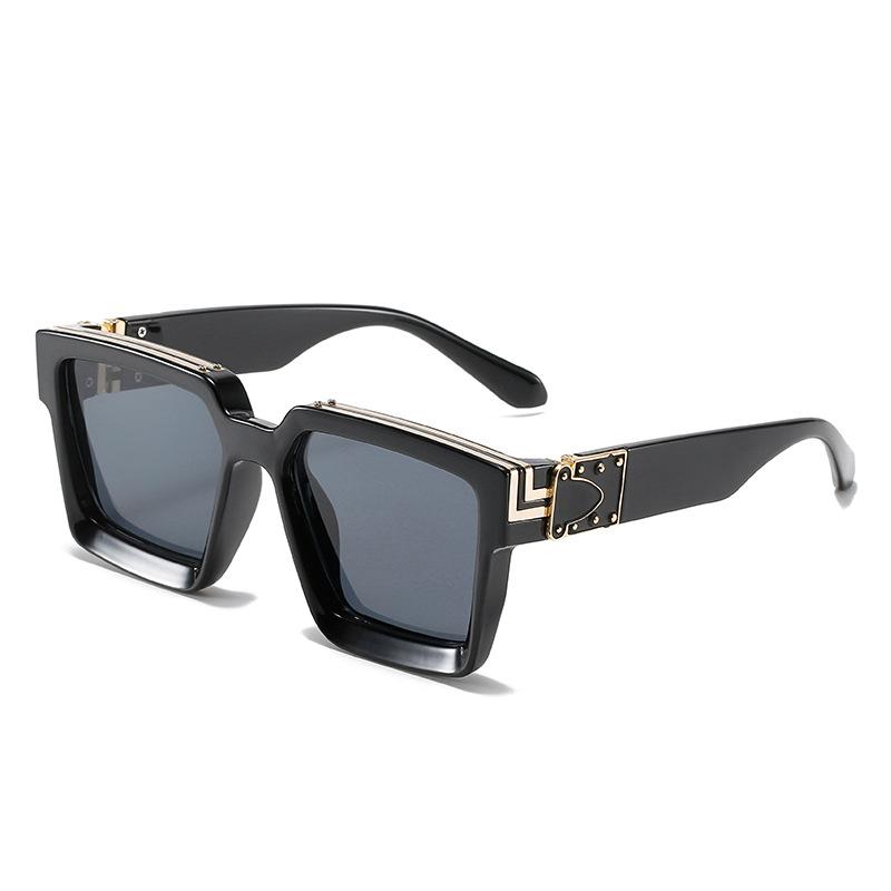 Солнцезащитные очки JYL TS 86229 Большие Уличные Унисекс UV/88824 B-6670 ярко-красный