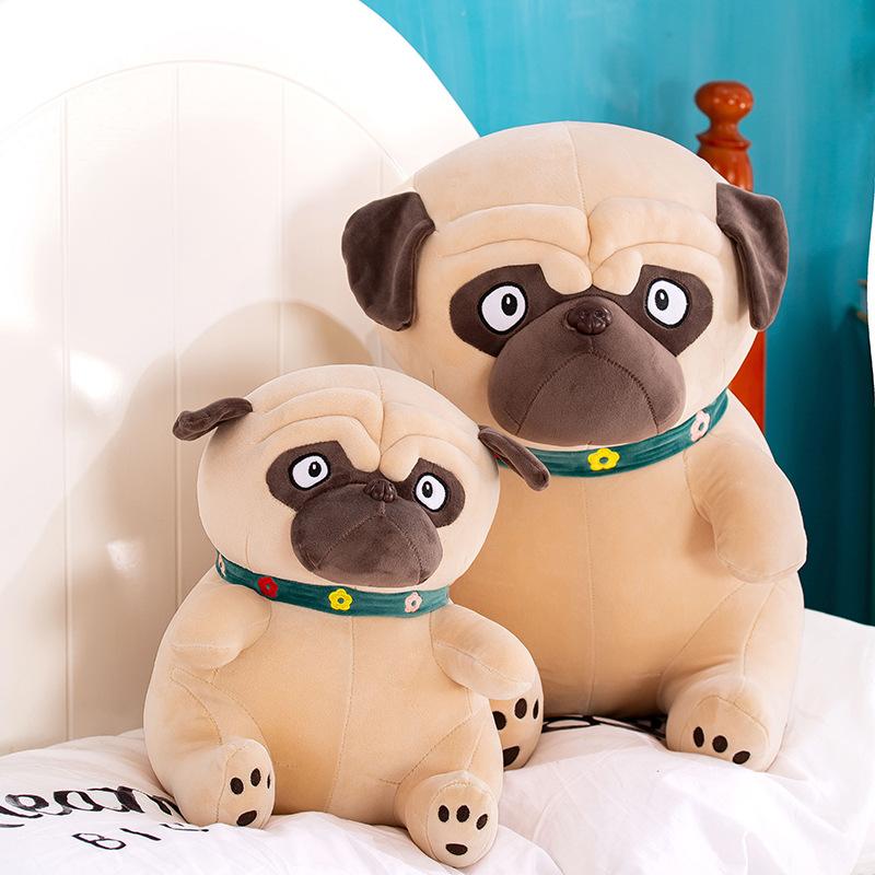 New Shar Pei Dog Doll Plush Toy Cute Simulation Corgi Doll Children Sleep Pillow