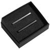 [TABARAT] Tie Clip, Tie Bar, Boxed, 4-Sided Cut, Made in Japan, Brass, Alligator Clip Type (Set of 2)