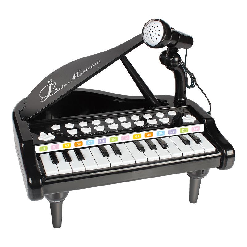 

Interactive Kids Electronic Piano Keyboard with Microphone – Educational Music Toy & Birthday Gift