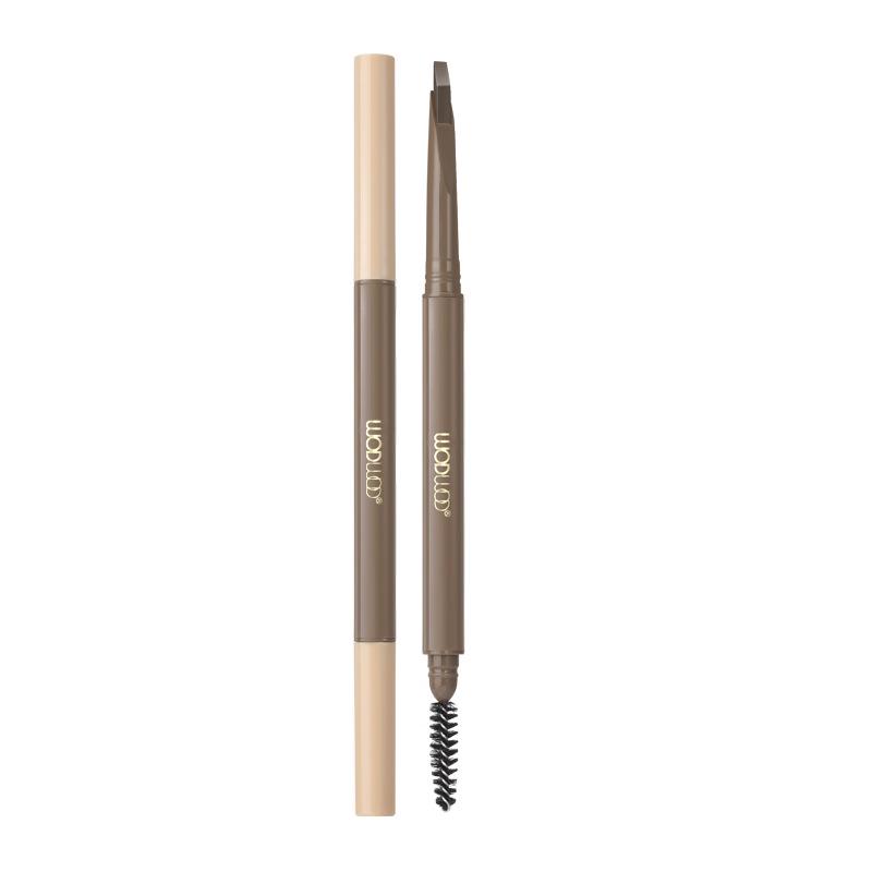 WODWOD Ultra-fine Waterproof Eyebrow Pencil: Long-lasting, Smudge-proof, Double-ended for Defined, Natural Strokes.