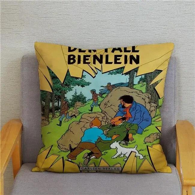 Federa Cuscino con Fantasia Ding Ding Adventure Regalo per Bambini Federa Quadrata Decorazione Auto Divano Casa