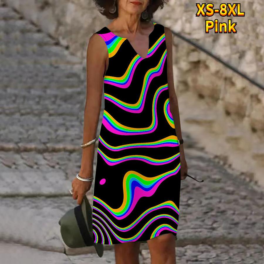 Женское платье с v-образным вырезом — фото 7