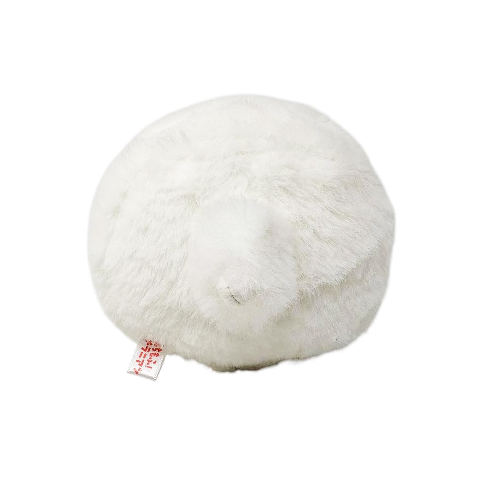 Soft and fluffy Pomeranian plush toy goods, 2 types in total, approximately 10.5cm (set of 2)