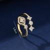 Women's Light Luxury Exquisite Open Flower Ring