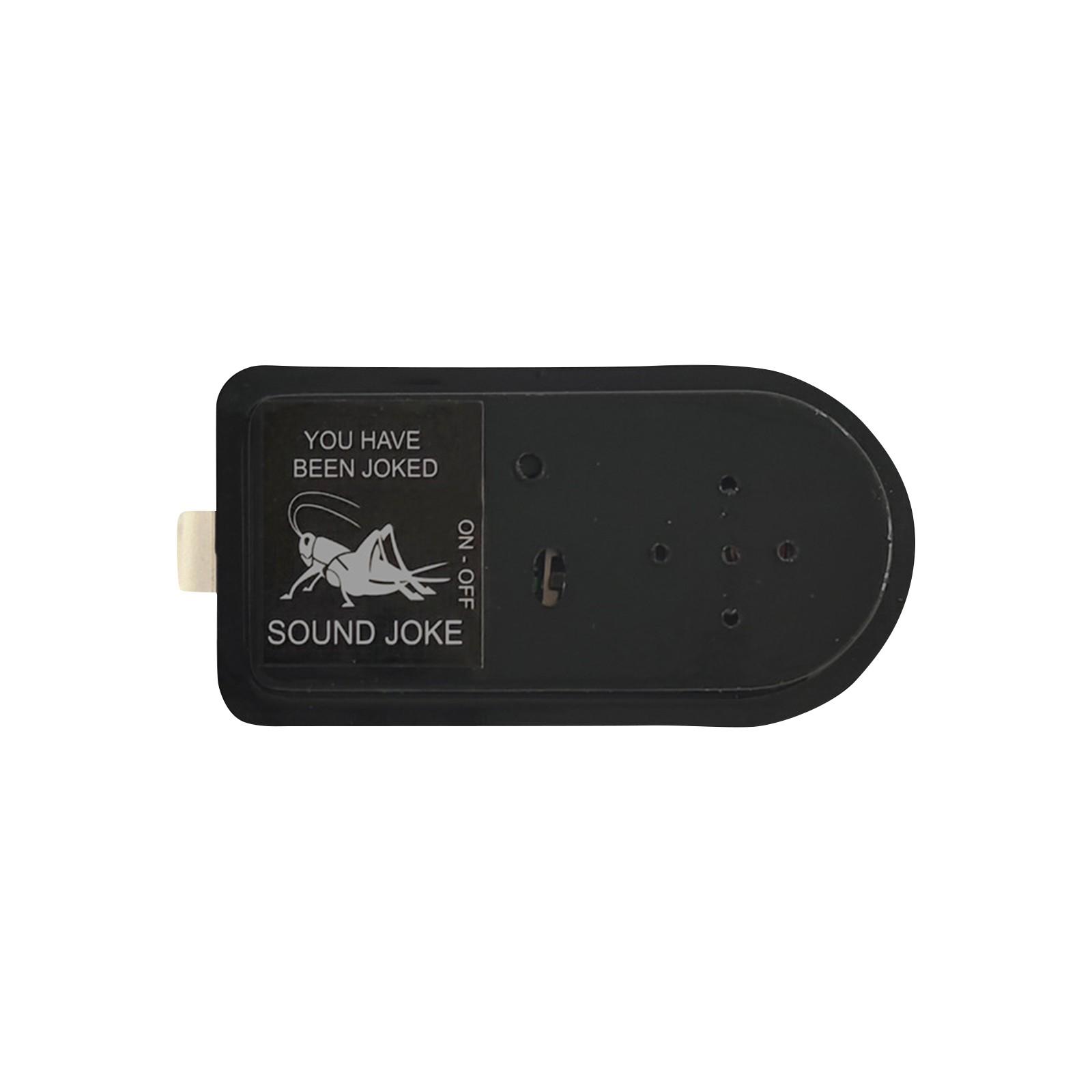 

Скрытый раздражающий звуковой сигнал будильника, чтобы разыграть друзей и семью – забавная игрушка-шутка для вечеринок и офисов – идеально подходит для шутников One Size чёрный