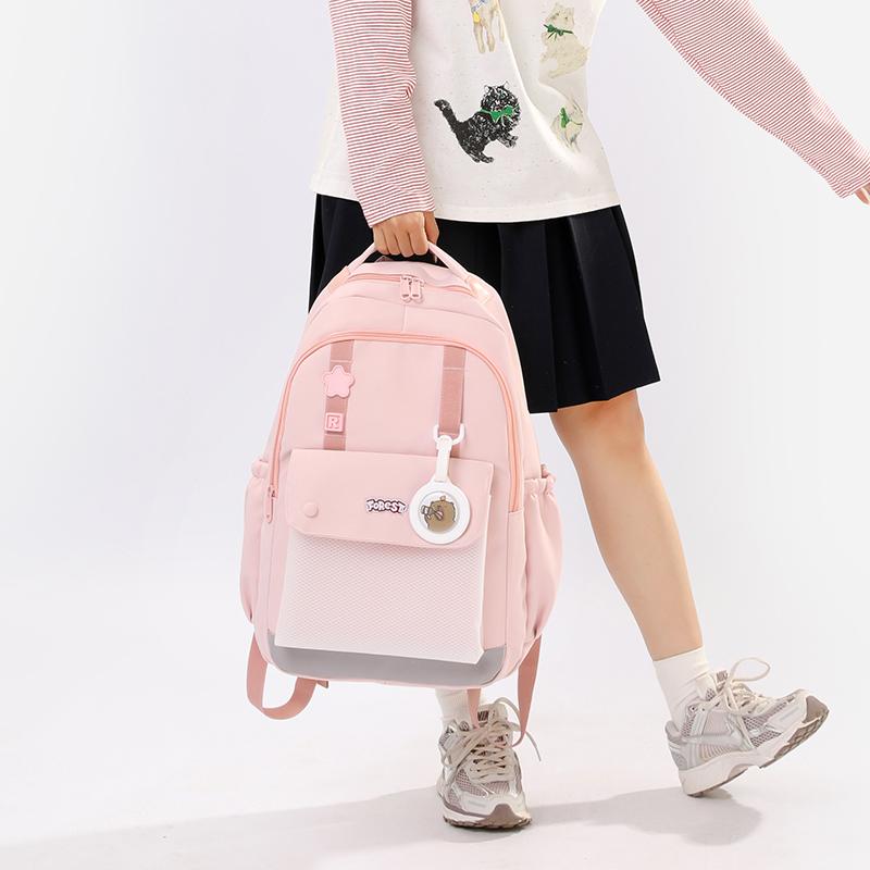 Women's Large Capacity Backpack Junior Senior High School Student Schoolbag Outdoor Travel Backpack