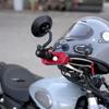 2-in-1-Motorrad-Griffschloss, Helmschloss, Diebstahlsicherung, Bremsschloss aus Aluminiumlegierung, Griffschloss für Elektrofahrzeuge, Hupenschloss für Motorräder