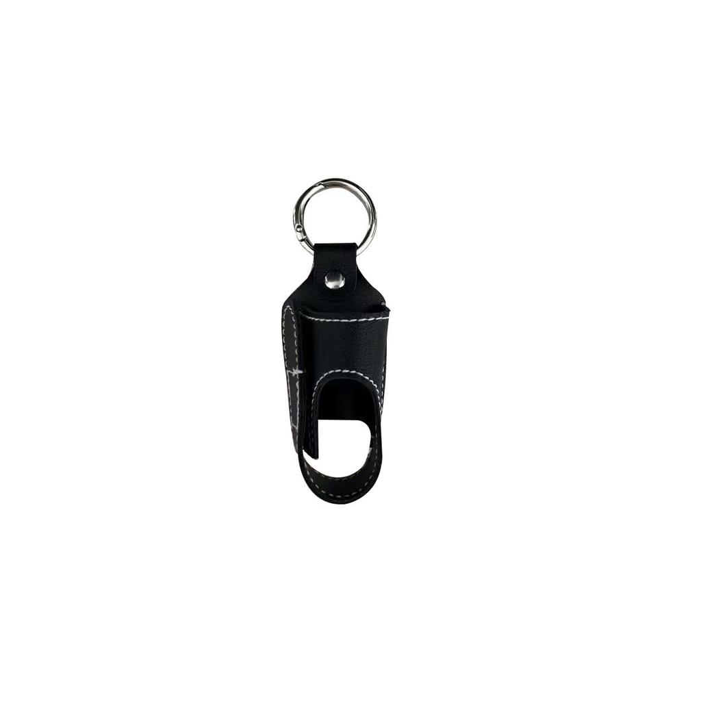 PU Leather Waist Hanging Spray Bottle & Inhaler Holder, Portable Storage Bag
